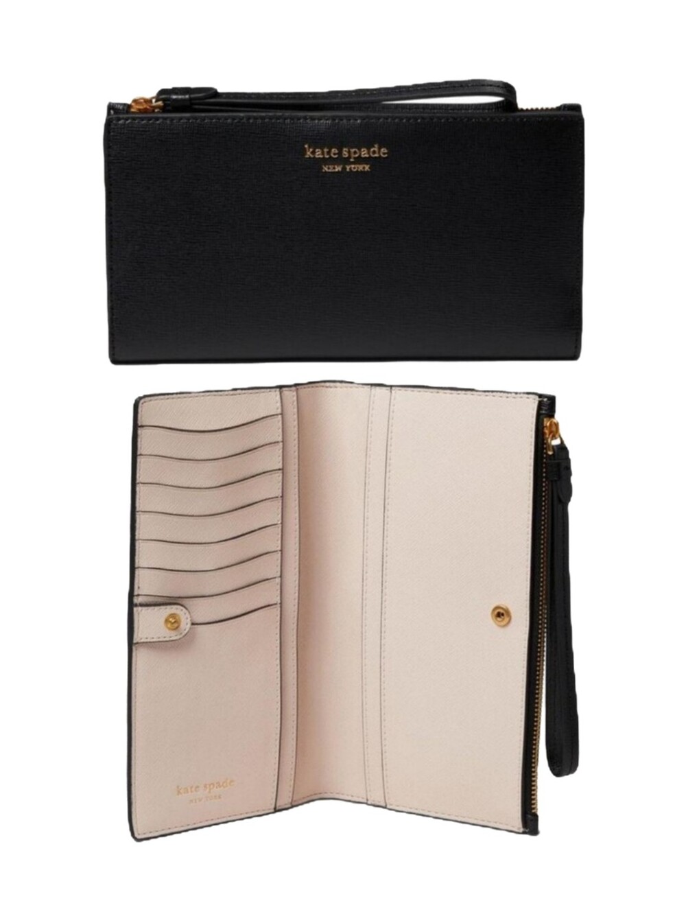 Kate Spade New York Morgan Saffiano Leather Continental Wristlet